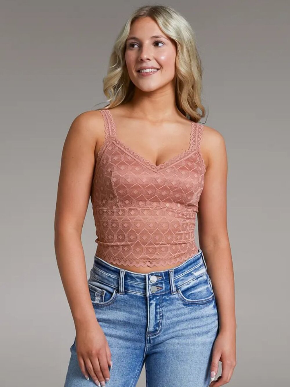 BKE Core Scalloped Lace Brami